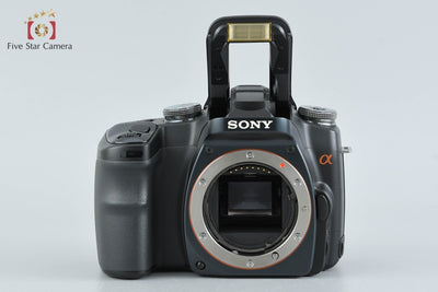 【中古】SONY ソニー α100 DSLR-A100 ズームレンズキット ブラック