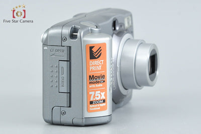 【中古】Canon キヤノン PowerShot A40 シルバー コンパクトデジタルカメラ 元箱付き