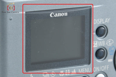 【中古】Canon キヤノン PowerShot A40 シルバー コンパクトデジタルカメラ 元箱付き