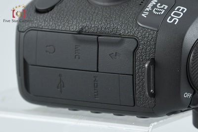 【中古】Canon キヤノン EOS 5D Mark IV デジタル一眼レフカメラ