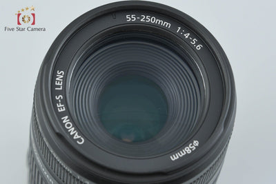 【中古】Canon キヤノン EF-S 55-250mm f/4-5.6 IS