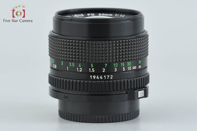 【中古】Canon キヤノン New FD 50mm f/1.4
