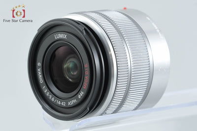 【中古】Panasonic パナソニック LUMIX DMC-GF6 ホワイト + LUMIX G VARIO 14-42mm f/3.5-5.6 ASPH. MEGA O.I.S. H-FS1442A シャッター回数僅少