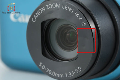 【中古】Canon キヤノン PowerShot SX230 HS ブルー コンパクトデジタルカメラ