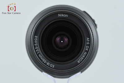 Used: Nikon AF-S DX NIKKOR 18-55mm f/3.5-5.6 G II ED with original box