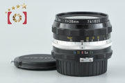 【中古】Nikon ニコン NIKKOR-H Auto 28mm f/3.5