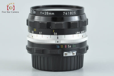 【中古】Nikon ニコン NIKKOR-H Auto 28mm f/3.5
