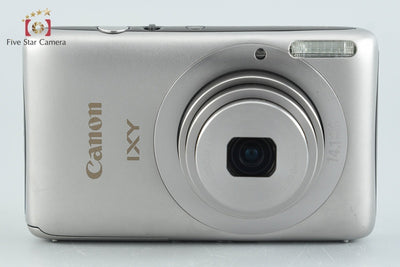 【中古】Canon キヤノン IXY 400F シルバー コンパクトデジタルカメラ