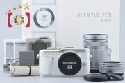 [Used] OLYMPUS Olympus PEN E-PL9 White EZ Double Zoom Kit, low shutter count, with original box