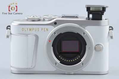 [Used] OLYMPUS Olympus PEN E-PL9 White EZ Double Zoom Kit, low shutter count, with original box