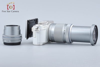 [Used] OLYMPUS Olympus PEN E-PL9 White EZ Double Zoom Kit, low shutter count, with original box