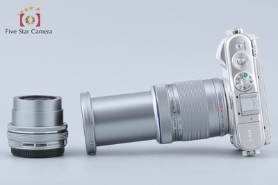 [Used] OLYMPUS Olympus PEN E-PL9 White EZ Double Zoom Kit, low shutter count, with original box