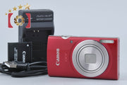 【中古】Canon キヤノン IXY 180 レッド コンパクトデジタルカメラ