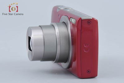 【中古】Canon キヤノン IXY 180 レッド コンパクトデジタルカメラ