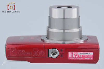 【中古】Canon キヤノン IXY 180 レッド コンパクトデジタルカメラ