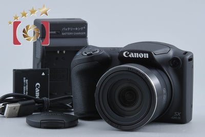 【中古】Canon キヤノン PowerShot SX420 IS ブラック コンパクトデジタルカメラ