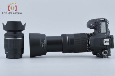 【中古】Canon キヤノン EOS 80D ダブルズームキット シャッター回数僅少