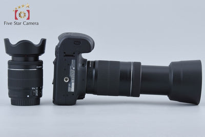 【中古】Canon キヤノン EOS 80D ダブルズームキット シャッター回数僅少