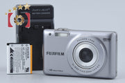 【中古】FUJIFILM 富士フイルム FINEPIX JX550 シルバー コンパクトデジタルカメラ