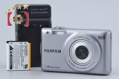 【中古】FUJIFILM 富士フイルム FINEPIX JX550 シルバー コンパクトデジタルカメラ