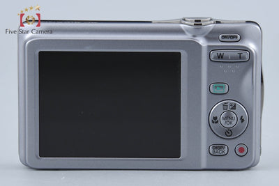 【中古】FUJIFILM 富士フイルム FINEPIX JX550 シルバー コンパクトデジタルカメラ