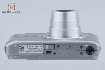 【中古】FUJIFILM 富士フイルム FINEPIX JX550 シルバー コンパクトデジタルカメラ