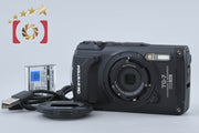 【中古】OM SYSTEM (OLYMPUS) オーエム システム TOUGH TG-7 ブラック コンパクトデジタルカメラ シャッター回数僅少