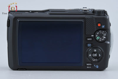 【中古】OM SYSTEM (OLYMPUS) オーエム システム TOUGH TG-7 ブラック コンパクトデジタルカメラ シャッター回数僅少