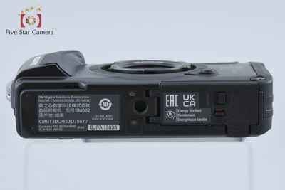 【中古】OM SYSTEM (OLYMPUS) オーエム システム TOUGH TG-7 ブラック コンパクトデジタルカメラ シャッター回数僅少