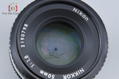 【中古】Nikon ニコン Ai-S NIKKOR 50mm f/1.8