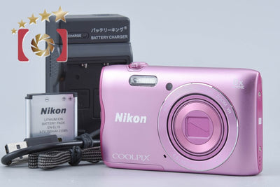 【中古】Nikon ニコン COOLPIX A300 ピンク コンパクトデジタルカメラ