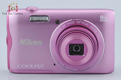 【中古】Nikon ニコン COOLPIX A300 ピンク コンパクトデジタルカメラ