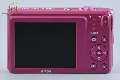 【中古】Nikon ニコン COOLPIX A300 ピンク コンパクトデジタルカメラ