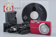 【中古】Nikon ニコン COOLPIX S230 ローズレッド コンパクトデジタルカメラ