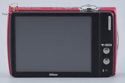 【中古】Nikon ニコン COOLPIX S230 ローズレッド コンパクトデジタルカメラ