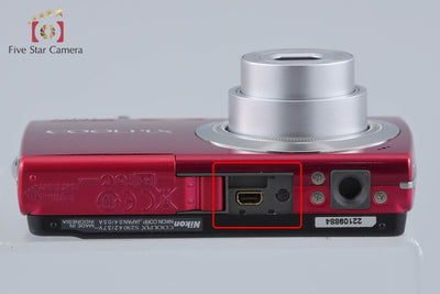 【中古】Nikon ニコン COOLPIX S230 ローズレッド コンパクトデジタルカメラ