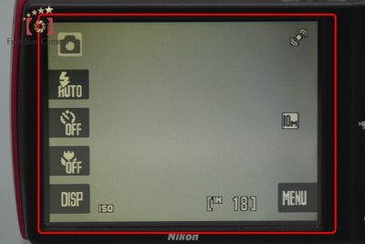 【中古】Nikon ニコン COOLPIX S230 ローズレッド コンパクトデジタルカメラ
