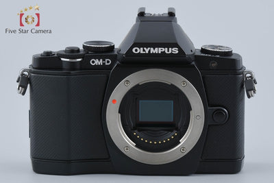 【中古】OLYMPUS オリンパス OM-D E-M5 ブラック ミラーレス一眼カメラ シャッター回数僅少