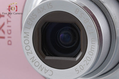 【中古】Canon キヤノン IXY Digital 510 IS ピンク コンパクトデジタルカメラ