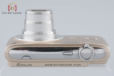 [Used] CASIO Exilim EX-Z400 Gold Compact Digital Camera