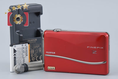 【中古】FUJIFILM 富士フイルム FINEPIX Z800EXR レッド コンパクトデジタルカメラ