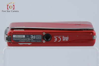 【中古】FUJIFILM 富士フイルム FINEPIX Z800EXR レッド コンパクトデジタルカメラ