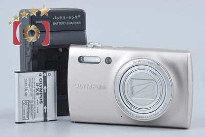 【中古】OLYMPUS オリンパス STYLUS VH-515 シルバー コンパクトデジタルカメラ