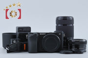 【中古】SONY ソニー α6400 ILCE-6400Y ブラック ダブルズームレンズキット シャッター回数僅少
