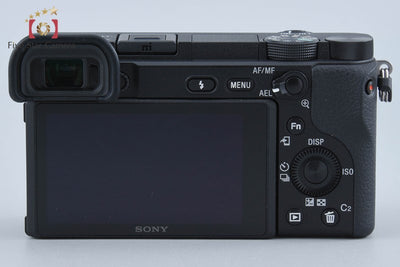 【中古】SONY ソニー α6400 ILCE-6400Y ブラック ダブルズームレンズキット シャッター回数僅少