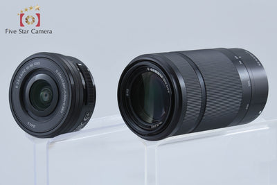 【中古】SONY ソニー α6400 ILCE-6400Y ブラック ダブルズームレンズキット シャッター回数僅少