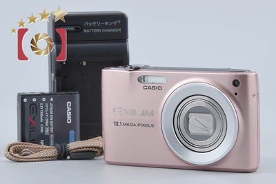 【中古】CASIO カシオ EXILIM ZOOM EX-Z300 ピンクゴールド コンパクトデジタルカメラ
