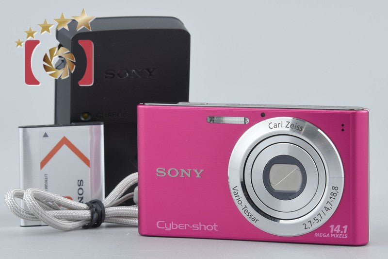 【Used】SONY Cyber-shot DSC-W320 Pink Compact Digital Camera