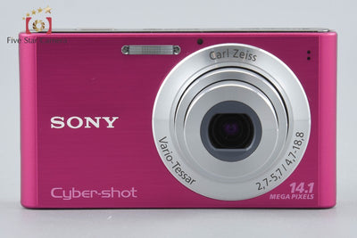【中古】SONY ソニー Cyber-shot DSC-W320 ピンク コンパクトデジタルカメラ