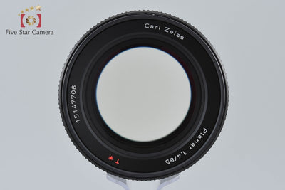 【中古】CONTAX コンタックス Carl Zeiss Planar 85mm f/1.4 T* Nマウント